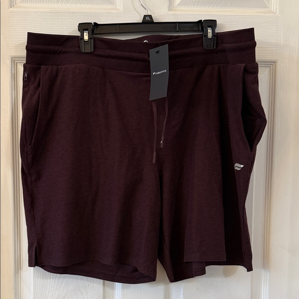 Fabletics Cloud Jersey (color is Ox Blood)
